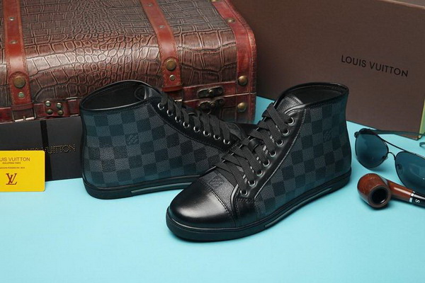 LV High-Top Fashion Men Shoes--104